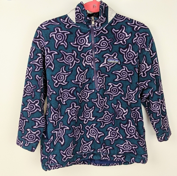 Patagonia Vintage Kids Turtle Synchilla 
